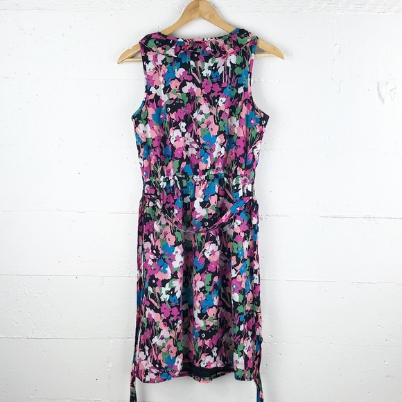 GAP Floral Tie Waist Dress - Picture 11 of 12